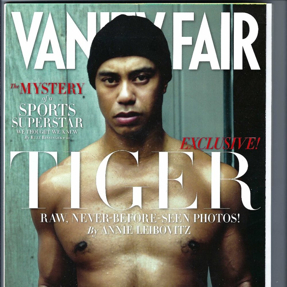 Vanity Fair Magazines Tiger Woods February 2010 NOS